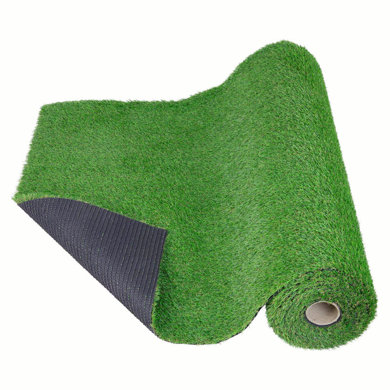 Dapota 3FT × 15FT Artificial Grass Turf, Grass Carpet For Outdoor, Turf Roll With Drainage Holes
